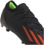 Adidas X Speedportal.3 Firm Ground Voetbalschoenen Core Black Solar Red Team Solar Green Dames - Thumbnail 5