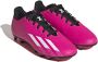 Adidas Performance X Speedportal.4 flexible ground voetbalschoenen fuchsia wit zwart - Thumbnail 4