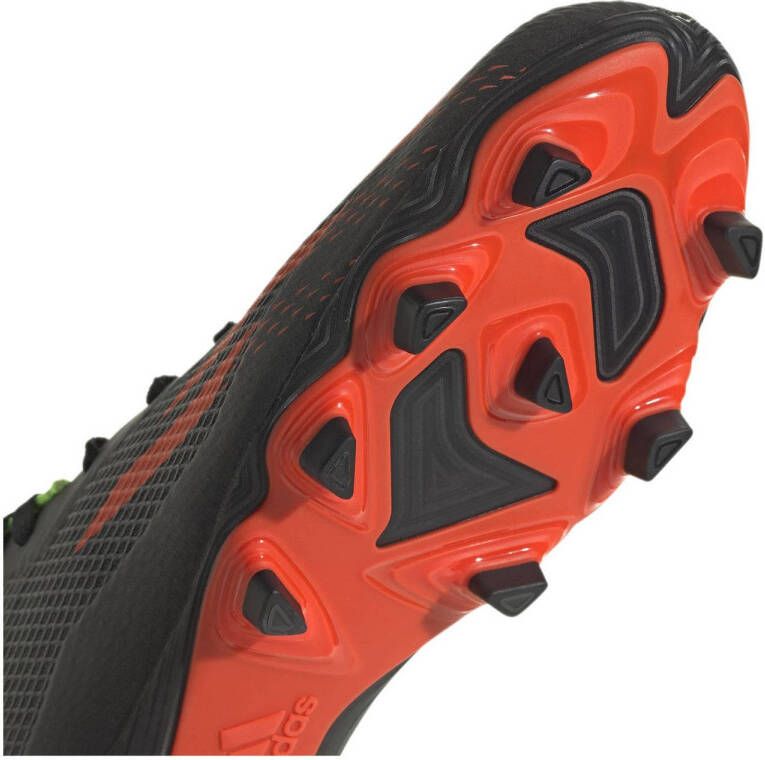 adidas Performance X Speedportal.4 FxG Sr. voetbalschoenen zwart rood geel