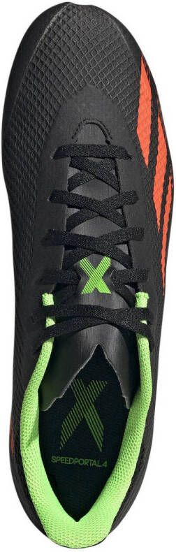 adidas Performance X Speedportal.4 FxG Sr. voetbalschoenen zwart rood geel