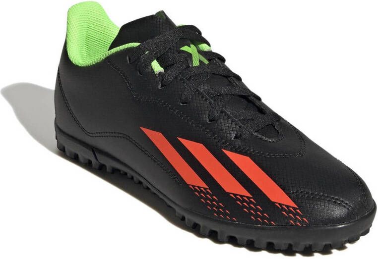 adidas Performance X Speedportal.4 TF voetbalschoenen zwart rood geel