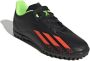 Adidas Perfor ce X Speedportal.4 TF voetbalschoenen zwart rood geel - Thumbnail 3