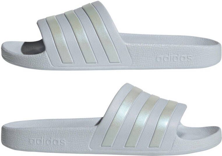 adidas Sportswear Adilette Aqua badslippers grijs metallic