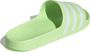 Adidas adilette Slippers en Sandalen Groen Maat: 39 1 3 Mesh Synthetisch Foot Locker - Thumbnail 9