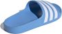 Adidas Sportswear Adilette Aqua slipper blauw wit Rubber 29 - Thumbnail 5