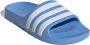 Adidas adilette Unisex Slippers en Sandalen Blauw Maat: 30.5 Mesh Synthetisch Foot Locker - Thumbnail 8