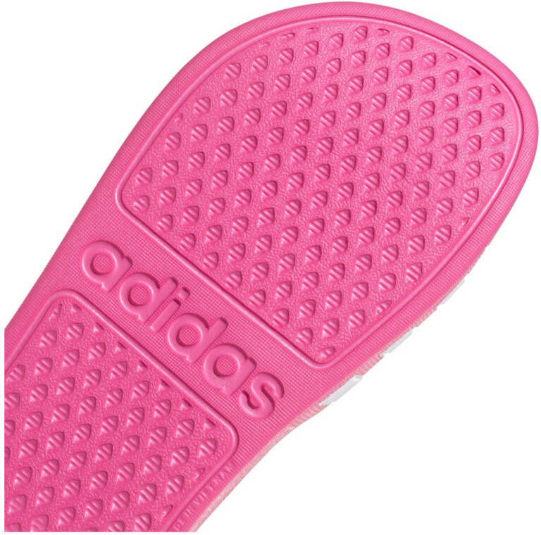 adidas Sportswear Adilette Aqua slipper roze wit