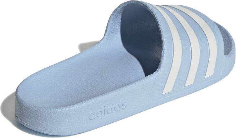adidas Sportswear Adilette badslippers lichtblauw wit