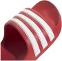 Adidas Sportswear Adilette badslippers rood wit - Thumbnail 3