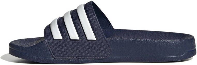 adidas Sportswear Adilette Shower badslippers donkerblauw wit