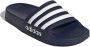 Adidas Sportswear Adilette Shower slippers donkerblauw wit Rubber 28 - Thumbnail 7
