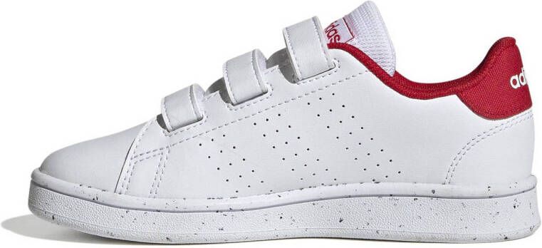 adidas Sportswear Advantage CF sneakers wit rood
