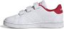 Adidas Sportswear Advantage CF sneakers wit roze Jongens Meisjes Synthetisch 32 - Thumbnail 5