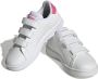 Adidas Sportswear Advantage CF sneakers wit roze Jongens Meisjes Synthetisch 32 - Thumbnail 3