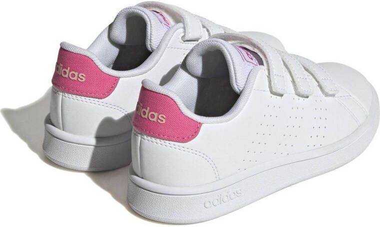 adidas Sportswear Advantage CF sneakers wit roze