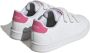 Adidas Sportswear Advantage CF sneakers wit roze Jongens Meisjes Synthetisch 32 - Thumbnail 4