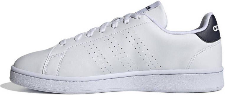 adidas Sportswear Advantage sneakers wit donkerblauw