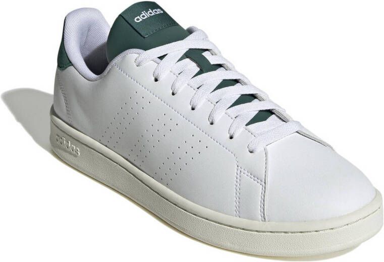 adidas Sportswear Advantage sneakers wit donkergroen