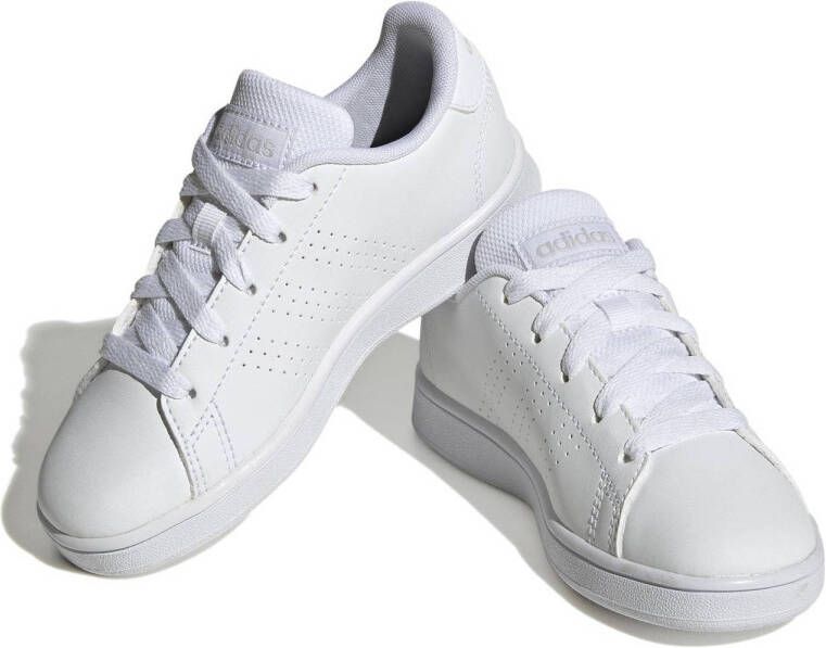 Adidas Sportswear Advantage sneakers wit lichtgrijs Imitatieleer 36 2 3