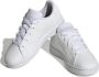 Adidas Sportswear Advantage sneakers wit lichtgrijs Imitatieleer 36 2 3 - Thumbnail 1