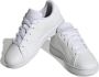 Adidas Sportswear Advantage sneakers wit lichtgrijs Imitatieleer 38 2 3 - Thumbnail 1