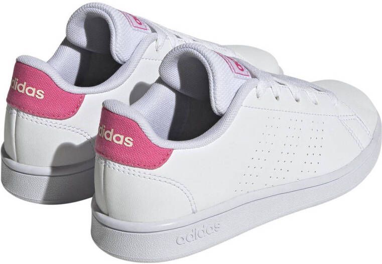 adidas Sportswear Advantage sneakers wit roze