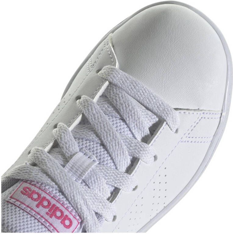 adidas Sportswear Advantage sneakers wit roze