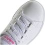 Adidas Sportswear Advantage sneakers wit roze Jongens Meisjes Imitatieleer 36 2 3 - Thumbnail 6