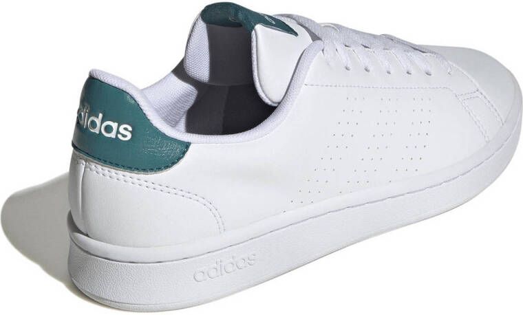adidas Sportswear Advantage sneakers wit turquoise