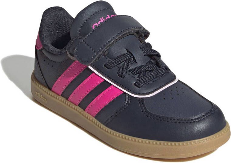 adidas Sportswear Breaknet Sleek sneakers zwart fuchsia