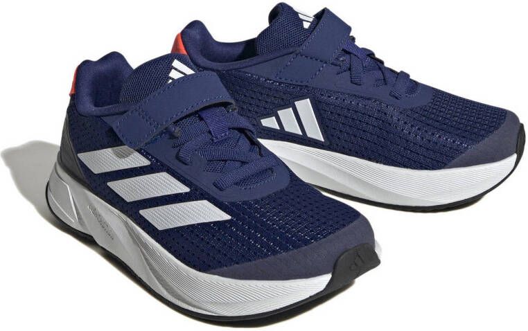 Adidas Sportswear Duramo SL sneakers donkerblauw wit oranje Mesh 38 2 3