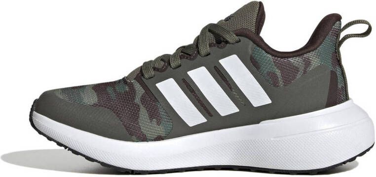 Adidas Sportswear FortaRun 2.0 sneakers olijfgroen wit zwart Mesh 39 1 3