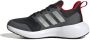 Adidas Sportswear Fortarun 2.0 Kindersneakers Zwart 2 3 - Thumbnail 5