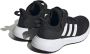 Adidas Sportswear FortaRun 2.0 Cloudfoam Schoenen met Elastische Veters en Klittenband - Thumbnail 1