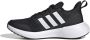 Adidas Sportswear FortaRun 2.0 sneakers zwart wit Mesh 36 2 3 - Thumbnail 5