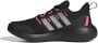 Adidas Sportswear FortaRun 2.0 sneakers zwart zilver metallic roze Mesh 39 1 3 - Thumbnail 3