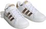 Adidas Sportswear Grand Court Sustainable Lifestyle Court Schoenen met Elastische Veters en Klittenband Kinderen Wit - Thumbnail 1