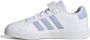 Adidas Sportswear Grand Court 2.0 EL sneakers wit lichtblauw roze Jongens Meisjes Imitatieleer 36 2 3 - Thumbnail 4