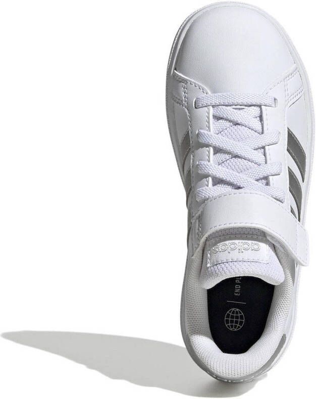 adidas Sportswear Grand Court 2.0 EL sneakers wit zilver