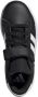 Adidas Sportswear Grand Court 2.0 EL sneakers zwart wit Imitatieleer 33 - Thumbnail 5