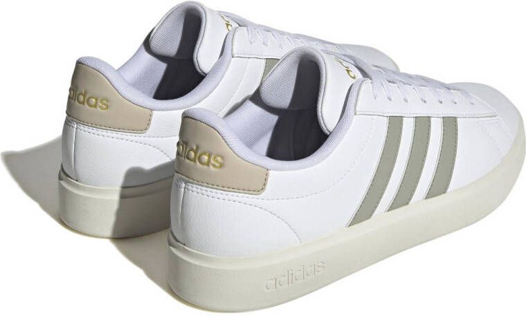 adidas Sportswear Grand Court 2.0 sneakers wit beige