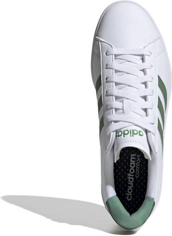 adidas Sportswear Grand Court 2.0 sneakers wit groen