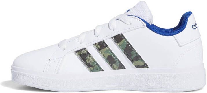 adidas Sportswear Grand Court 2.0 sneakers wit groen blauw