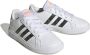 Adidas Sportswear Grand Court 2.0 sneakers wit kaki oranje Imitatieleer 36 2 3 - Thumbnail 2