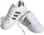 Adidas Sportswear Grand Court 2.0 sneakers wit matgoud Imitatieleer 39 1 3 - Thumbnail 5