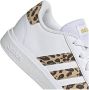 Adidas Sportswear Grand Court 2.0 sneakers wit panterprint Imitatieleer 35 1 2 - Thumbnail 5