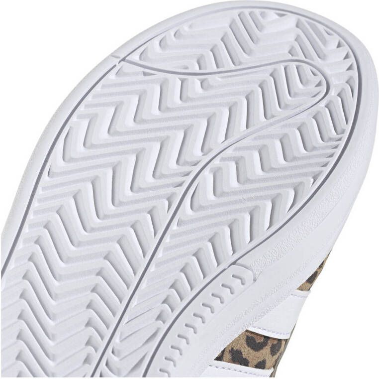 adidas Sportswear Grand Court Alpha sneakers beige zwart wit