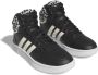 Adidas hoops 3.0 mid w Casual mid sportcas schoen dam Zwart - Thumbnail 3