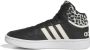 Adidas hoops 3.0 mid w Casual mid sportcas schoen dam Zwart - Thumbnail 4