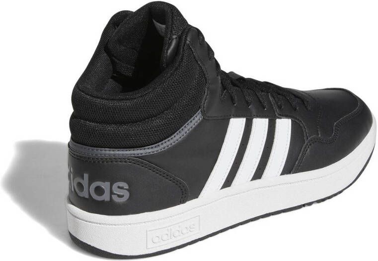 adidas Sportswear Hoops 3.0 Mid sneakers zwart wit